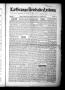Primary view of La Grange Deutsche Zeitung (La Grange, Tex.), Vol. 33, No. 14, Ed. 1 Thursday, November 16, 1922