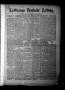 Newspaper: La Grange Deutsche Zeitung. (La Grange, Tex.), Vol. 14, No. 18, Ed. 1…