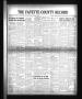 Newspaper: The Fayette County Record (La Grange, Tex.), Vol. 24, No. 5, Ed. 1 Fr…
