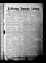 Newspaper: La Grange Deutsche Zeitung. (La Grange, Tex.), Vol. 12, No. 19, Ed. 1…