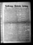 Newspaper: La Grange Deutsche Zeitung. (La Grange, Tex.), Vol. 12, No. 7, Ed. 1 …