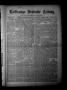 Newspaper: La Grange Deutsche Zeitung. (La Grange, Tex.), Vol. 14, No. 36, Ed. 1…