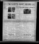 Newspaper: The Fayette County Record (La Grange, Tex.), Vol. 31, No. 40, Ed. 1 F…