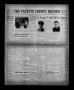 Newspaper: The Fayette County Record (La Grange, Tex.), Vol. 36, No. 72, Ed. 1 T…