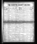 Newspaper: The Fayette County Record (La Grange, Tex.), Vol. 24, No. 12, Ed. 1 T…