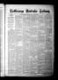 Newspaper: La Grange Deutsche Zeitung. (La Grange, Tex.), Vol. 14, No. 23, Ed. 1…