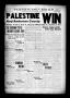 Primary view of Palestine Daily Herald (Palestine, Tex), Vol. 12, No. 117, Ed. 1 Saturday, January 17, 1914