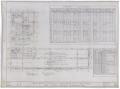 Primary view of Cisco Bank and Office Building, Cisco, Texas: Framing Plan