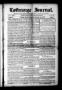 Primary view of La Grange Journal. (La Grange, Tex.), Vol. 33, No. 2, Ed. 1 Thursday, January 11, 1912