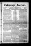 Newspaper: La Grange Journal. (La Grange, Tex.), Vol. 33, No. 18, Ed. 1 Thursday…
