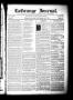Newspaper: La Grange Journal. (La Grange, Tex.), Vol. 37, No. 30, Ed. 1 Thursday…