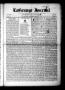 Newspaper: La Grange Journal (La Grange, Tex.), Vol. 45, No. 31, Ed. 1 Thursday,…
