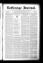 Newspaper: La Grange Journal. (La Grange, Tex.), Vol. 40, No. 6, Ed. 1 Thursday,…