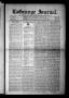 Primary view of La Grange Journal. (La Grange, Tex.), Vol. 43, No. 47, Ed. 1 Thursday, November 23, 1922
