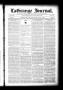 Newspaper: La Grange Journal. (La Grange, Tex.), Vol. 40, No. 7, Ed. 1 Thursday,…