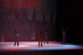 Photograph: [Photograph of four dancers from the Stella Maris Dance Ensemble]