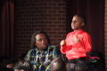 Primary view of [Curtis King on Stage with Young Performer]