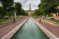 Thumbnail image of item number 1 in: '[Shot of Library Mall]'.