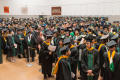 Photograph: [Master's graduates waiting for commencement]