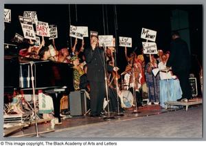 Primary view of object titled '[Black Music and the Civil Rights Movement Concert Photograph 20]'.