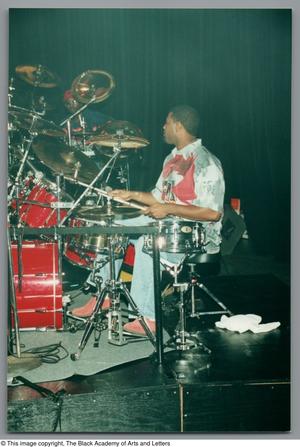 Primary view of object titled '[Drummer's Expo Photograph 21]'.