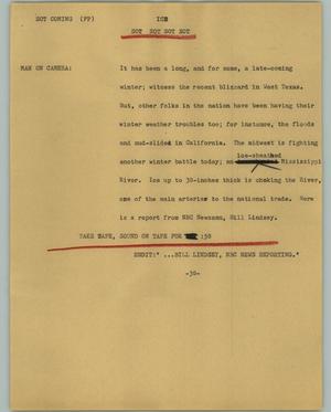 Primary view of object titled '[News Script: ICE]'.