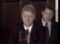 Video: [News Clip: Clinton Budget]
