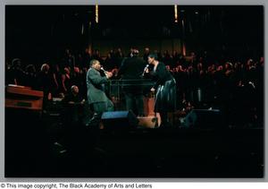 Primary view of object titled '[Black Music and the Civil Rights Movement Concert Photograph UNTA_AR0797-137-04-22]'.