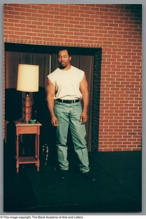 Primary view of object titled '[Black Folks Don't Need No Shrinks Performance Photograph UNTA_AR0797-144-23-02]'.