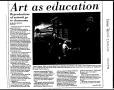 Thumbnail image of item number 1 in: 'Art as education: Reproductions of artwork go to classrooms'.