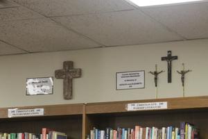 Primary view of [Donated crosses from Art and Kate Nordiello and an unknown benefactor]