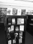 Primary view of [Book shelves at the Westminster Presbyterian library]