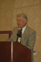 Thumbnail image of item number 1 in: '[Speaker standing at podium during 2007 conference 2]'.