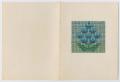 Thumbnail image of item number 3 in: '[Woven bluebonnet Christmas card]'.