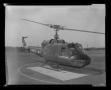Photograph: [Right side of a Marine helicopter]