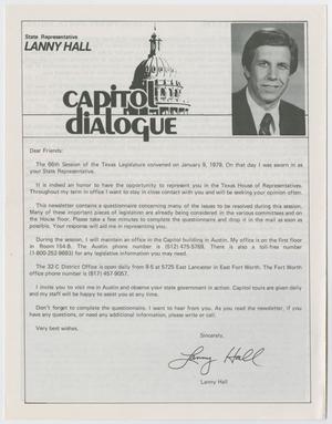 Primary view of object titled '[Capitol Dialogue, 1981]'.