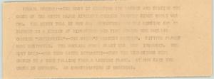 Primary view of object titled '[News Script: Cause of explosion search]'.