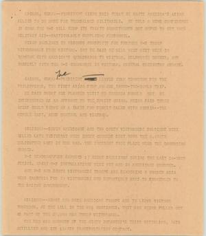 Primary view of object titled '[News Script: Americans in Asia]'.