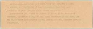 Primary view of object titled '[News Script: Anchorage Forest Fires]'.