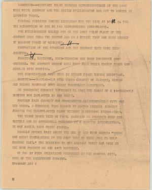 Primary view of object titled '[News Script: Longview-Houston]'.