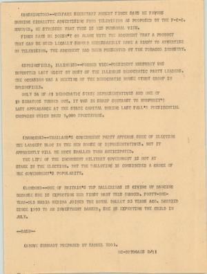 Primary view of object titled '[News Script: Updates]'.