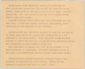 Primary view of object titled '[News Script: European view of Vietnam (multi)]'.