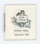 Thumbnail image of item number 1 in: '[Miniature book catalog]'.