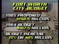 Video: [News Clip: Fort Worth City Budget]