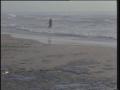 Video: [News Clip: Huge Oil Globs on Beach]