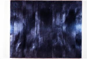 Primary view of object titled '[Dark blue abstract artwork by Claudia Betti]'.