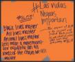 Thumbnail image of item number 1 in: '[Orange "#Las Vidas..." poster]'.