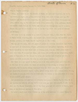 Primary view of object titled '[Radio script by Carl B. Compton]'.