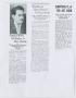 Thumbnail image of item number 1 in: '[Clippings about Carl B. Compton]'.