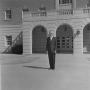 Photograph: [O.J. Curry outside of building, 3]